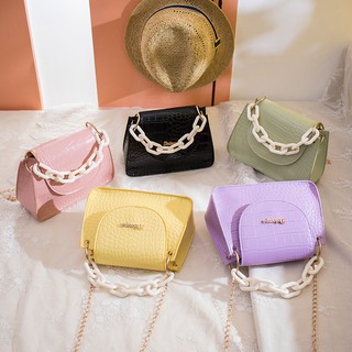 Yvon #663 Korean mini Leather sling bags for women handle bag for women for gift