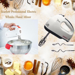 Scarlett Professional Electric Whisks Hand Mixer (White) (1)