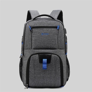 USB Shoulders Bags Men's Backpack For Teenager School Laptop Large Capacity Bags
