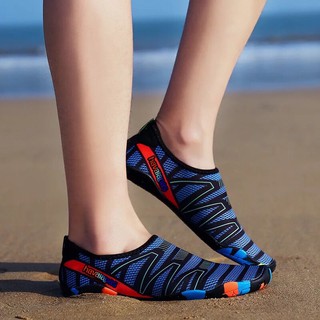 【Smile】 Summer Cycling Shoes Unisex Rubber Amphibian Aqua Women Beach Men Sports Shoes (3)