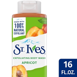 St. Ives Exfoliating Body Wash Apricot 16OZ