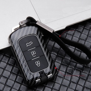 Mitsubishi Car Key cover key Holder Remote Fob Case Zinc alloy+silica gel Smart Car Key Case Full Cover For Mitsubishi Outlander Lancer 10 Pajero Sport L200 ASX RVR Accessories