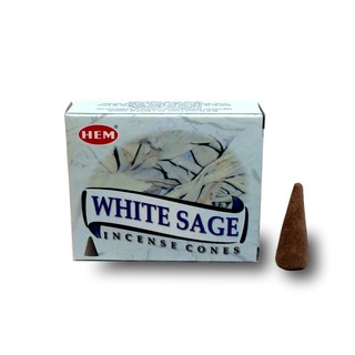 Incense Cones 10's (White Sage) ORIGINAL