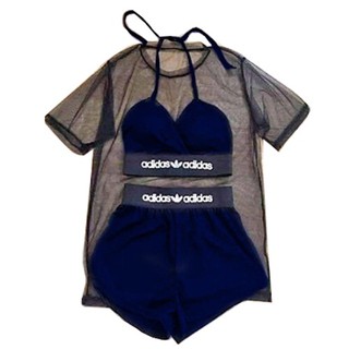 summer beach sexy swimsuit terno short swim suit wear one piece bikini rashguard dress (1)