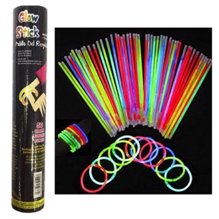 50PCS Glow Stick Glow In The Dark Assorted Color