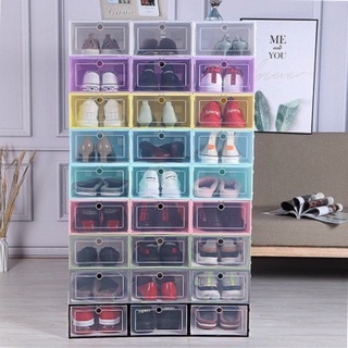 umbrella automatic✢Colorful Stockable Shoe Box Shoes Storage And Organizer Perfect Organizer COD