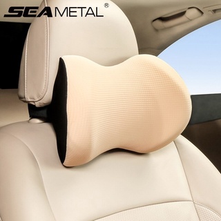 Car Headrest Seat Head Neck Rest Massage Memory Foam Cushion Office Chair Neck Pillow Support Protec