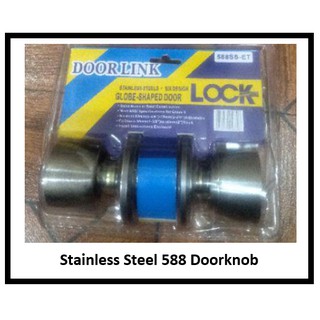 Doorknob Stainless Steel / Door Lock / Lockset / Door knob / Door Handle 588 (per pc) Doorlink