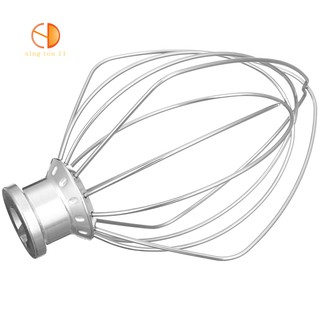 Stainless Steel Wire Whip Mixer Attachment for Kitchenaid K45Ww 9704329 Flour Cake Balloon Whisk Egg Cream Stirrer