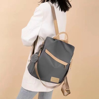 AL #029/333/2819/024 Womens korean backpack nylon waterproof shoulder bag double use Bag (8)