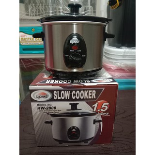 Kyowa KW-2800 Slow Cookers 1.5L stainless