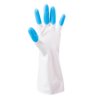 R119 COD Rubber cleaning laundry gloves rubber gloves household waterproof latex gloves (5)