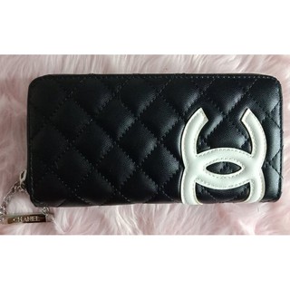 [Margareth Collection] Chanel Inspired Top Grade Lambskin Long Wallet Zipper Type
