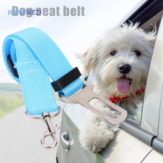 (Ready New-winf)Vehicle Car Pet Dog Seat Belt Puppy Safety Seatbelt Dog Harness Lead Clip (5)