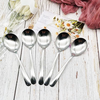 Stainless steel spoon stirring spoon dessert coffee spoon tea spoon tableware
