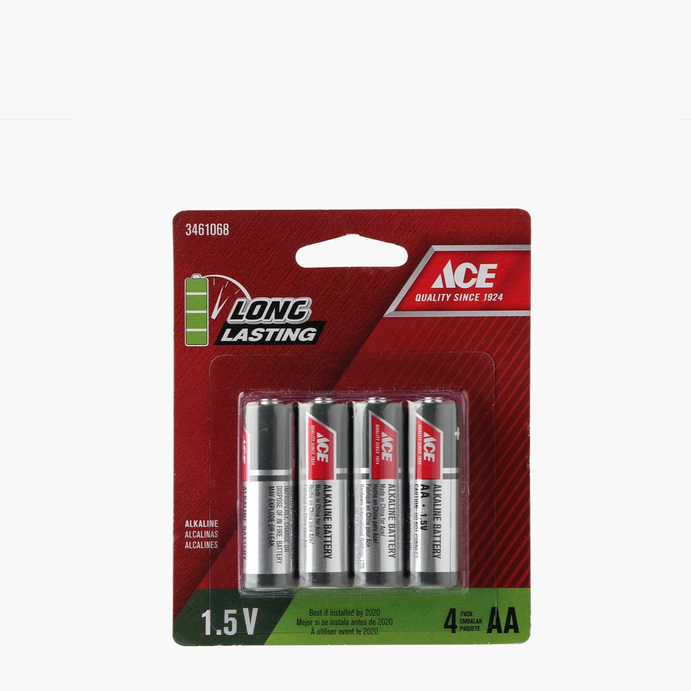Ace Hardware 4-Pack AA Battery