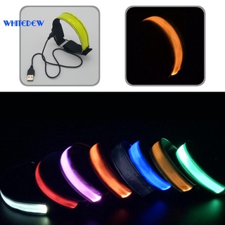 [WTDA Stock] Portable LED Armband Reflective Running Gear Bracelet Comfortable to Wear for Party
