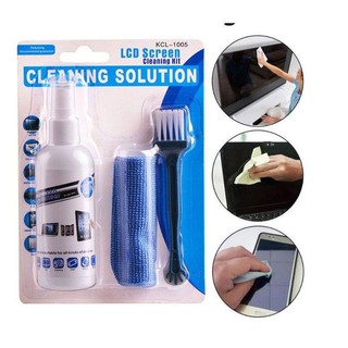 & Accessories○☢Laptop Screen and LCD Cleaning cleaner Kit 3 IN 1