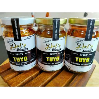Baguio Del'z Kitchen Spicy Tuyo Gourmet With Crunchy Garlic In Olive Oil (6)