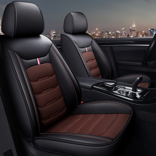 【Spot goods】﹊¤Leather car cushion-5 seats Mitsubishi Mirage Strada G4 Xpander Pajero Montero Adventu