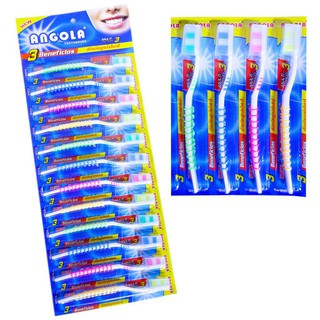 （Spot Goods）asfafgfdg DVX -K94 12pcs Toothbrush w- Cap Dental Hygiene Kit Loot Bag Filler Sipilyo