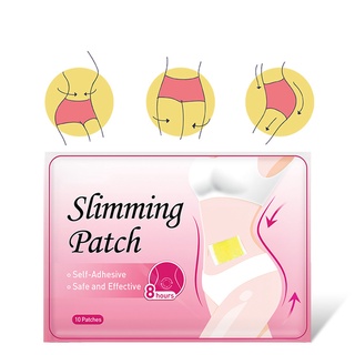 ducky 10Pcs/Bag Slimming Sticker Belly Fat Burning Sticker Weight Loss Stickers