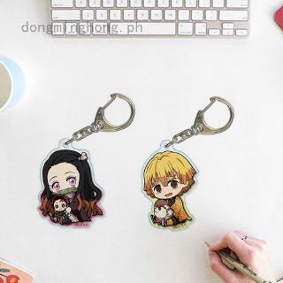 /Anime Demon Slayer: Kimetsu no Yaiba Acrylic Keychain Keyring Cosplay Anime Gifts