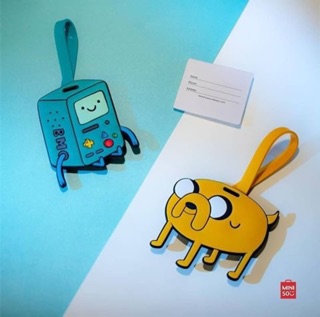Adventure Time Luggage Tag Miniso (1)