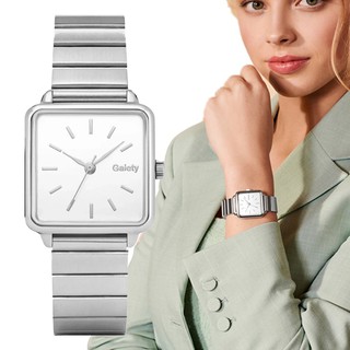 Simple Silver Women Watches Exquisite Stainless Steel Ladies Wristwatches Fashion Minimalist Female Quartz watch
