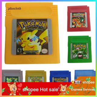 ✌✌✌Game Cards Cartridge for Nintendo Pokemon GBC Game Boy Color Version Console