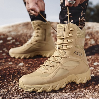 Outdoor Tactical Boot Army Shoe Combat Boot Hiking Shoes Military Shoe Hiking Men's Boots