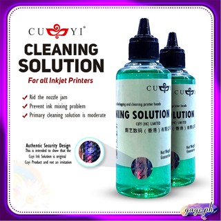 CUYI Cleaning Solution 100ML for All Inkjet Printers