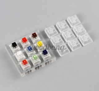 3010High Quality3011Kailh BOX Switch Keyboard Switch Tester with Acrylic Base