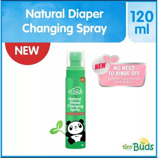 Tiny Buds Natural Diaper Changing Spray 120 ml