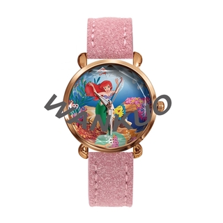 【WANKUO】Women Watch Little Mermaid Ariel Watch Teen Student Watch Simple Wrist Watch Ladies Watch