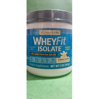 Whey Protein Isolate WheyFit Whey Protein Powder 142 grams Fitness Labs