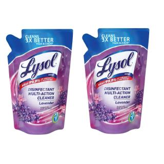 Lysol Multi Action Cleaner Lavender 400ML Twin Pack