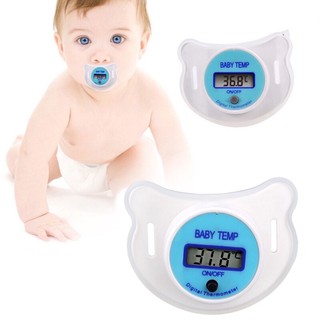 Baby LCD Digital Thermometer Mouth Nipple PacifierPortable Thermometer