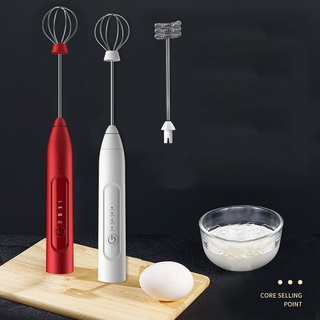Electric Egg Beater Milk Frother Coffee Foamer Whisk Mixer Stirrer Coffee Egg Beater Handheld
