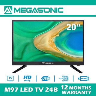 ◆MEGASONIC M97-LED24B Screen 20" Inch LED TV 22 24