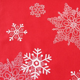 Nordic Christmas Table Runner White Snowflake Santa Claus Table Decoration Restaurant Table Linen (5)