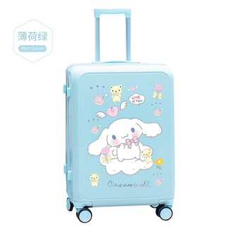 X.D Suitcase Cinnamoroll Babycinnamoroll Luggage Big Ear Dog Cute Female Student Cartoon Trolley Cas