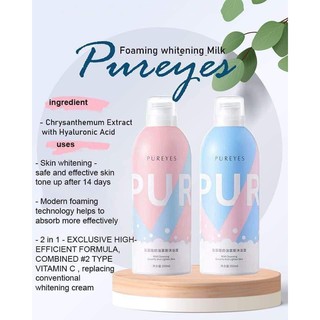 Pureyes Amino Acid Cream Mousse Shower Gel Whitening Perfume Body Wash 350ml