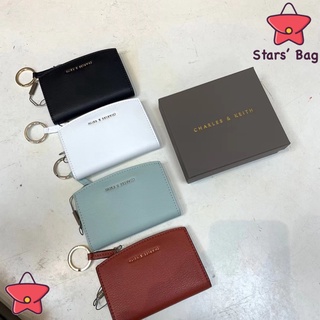 HOT Charles and Keith Ring Zip Short Wallet Coin Purse