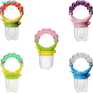 SXDR55.66◊✚BABA Baby Pacifier Food Fruit Nipple Feeder With Beads