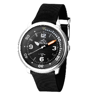 UniSilver TIME Men's Black Analog Rubber Watch KW3072-1111 (1)