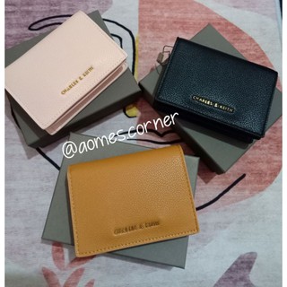 CHARLES & KEITH MINI SNAP BUTTON WALLET