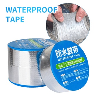 Aluminum Foil Thicken Butyl Waterproof Tape Wall Crack Repair Adhesive Tape Waterproof