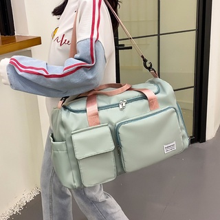 Foldable Bags Luggage Pannier Bag Travel Bag Women's Portable Large Capacity Storage Bag Men's Light