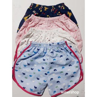 3pcs Dolphin Short For Kids girl 3-5 Years Old